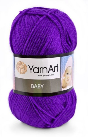 Włóczka YarnArt Baby - 203 - fiolet