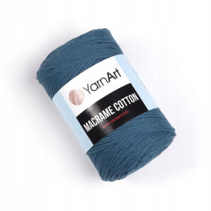 Sznurek YarnArt Macrame Cotton 789 - petrol