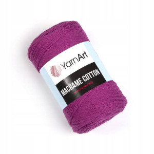 Sznurek YarnArt Macrame Cotton 777 - jeżyna