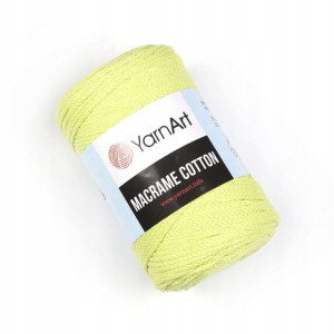Sznurek YarnArt Macrame Cotton 755 - jasna zieleń