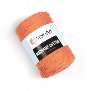Sznurek YarnArt Macrame Cotton 770 - pomarańcz