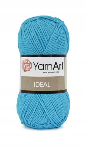 Włóczka YarnArt Ideal - 247 turkus 100% BAWEŁNA