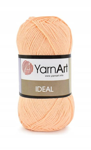 Włóczka YarnArt Ideal - 225 łososiowy 100% BAWEŁNA
