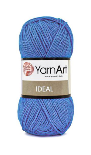 Włóczka YarnArt Ideal - 239 niebieski 100% BAWEŁNA