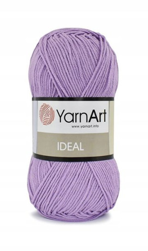 Włóczka YarnArt Ideal - 245 lawenda 100% BAWEŁNA