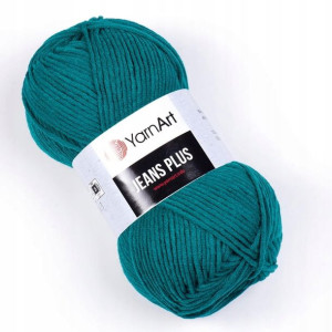 Włóczka YarnArt Jeans Plus 63 morski