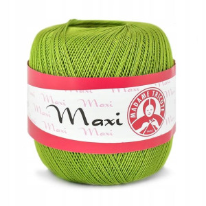 Kordonek MAXI MADAME TRICOTE 100g 5527 paproć