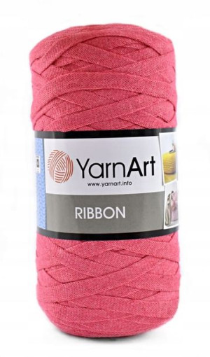 Tasiemka YARNART RIBBON / 779 róż
