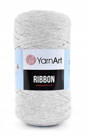 Tasiemka YARNART RIBBON / 757 szary