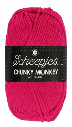 Włóczka CHUNKY MONKEY 100 g - 1435 magenta
