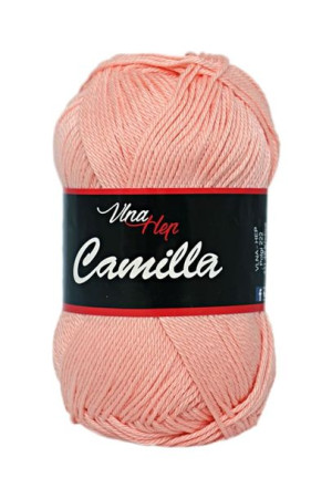 Włóczka BAWEŁNIANA Camilla / 8011 jasna morela