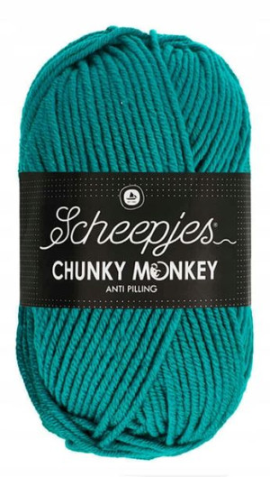 Włóczka CHUNKY MONKEY 100 g - 2015 ocean