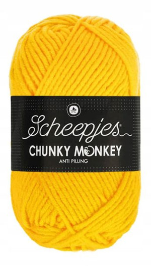 Włóczka CHUNKY MONKEY 100 g - 2004 kanarek