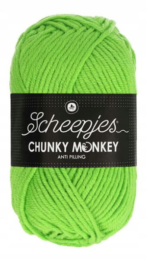 Włóczka CHUNKY MONKEY 100 g - 1821 limonka