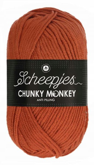 Włóczka CHUNKY MONKEY 100 g - 1723 płomień
