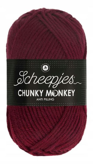 Włóczka CHUNKY MONKEY 100 g - 1035 kasztanowy