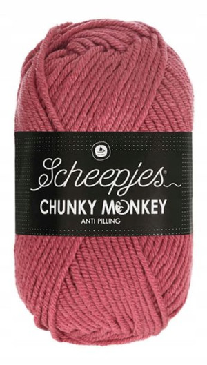 Włóczka CHUNKY MONKEY 100 g - 1023 piwonia