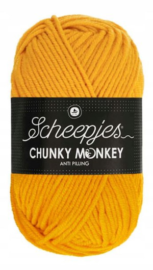 Włóczka CHUNKY MONKEY 100 g - 1114 złotożółty