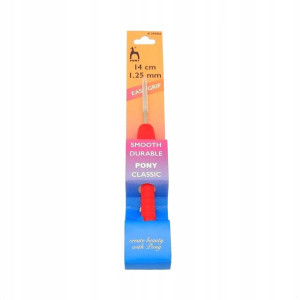 Szydełko ergonomiczne PONY EASY GRIP - 1,25 mm