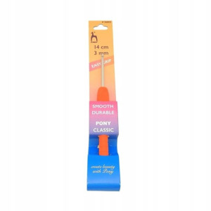 Szydełko ergonomiczne PONY EASY GRIP - 3,0 mm