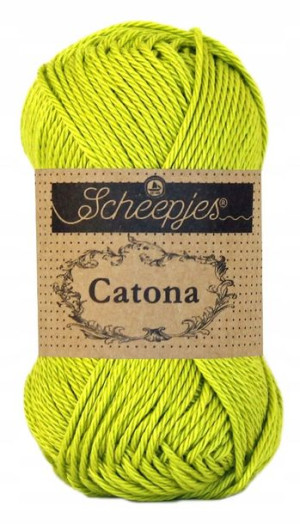Włóczka Scheepjes Catona 245 / 50 g - limetka