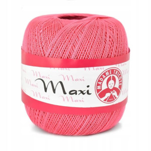 Kordonek MAXI MADAME TRICOTE 5001 intensywny róż