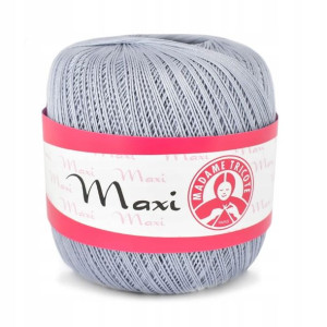 Kordonek MAXI MADAME TRICOTE 100 g / 6307 stalowy