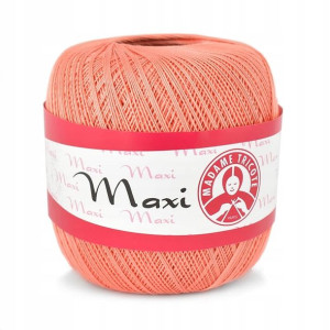 Kordonek MAXI MADAME TRICOTE / 4934 brzoskwinia