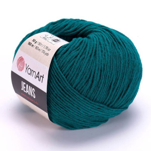 Włóczka YARNART JEANS 63 morski