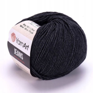Włóczka YARNART JEANS 28 węgiel drzewny