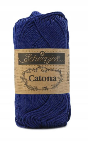 Włóczka Scheepjes Catona 527 / 50 g - nocne niebo