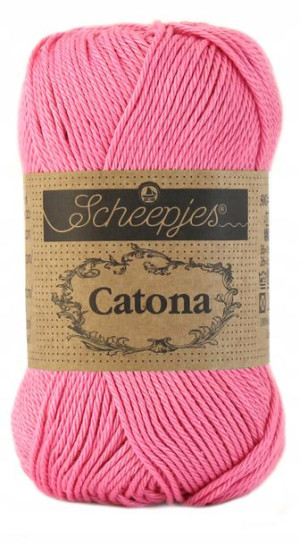 Włóczka Scheepjes Catona 519 / 50 g różowa frezja