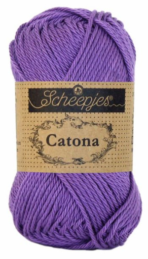 Włóczka Scheepjes Catona 113 / 50 g - ostróżka