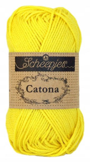 Włóczka Scheepjes Catona 280 / 50 g - cytryna