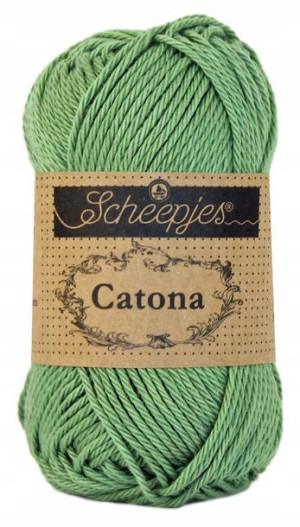 Włóczka Scheepjes Catona 212 / 50 g zgaszona ziele