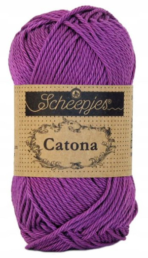 Włóczka Scheepjes Catona 282 / 50 g ultrafioletowy