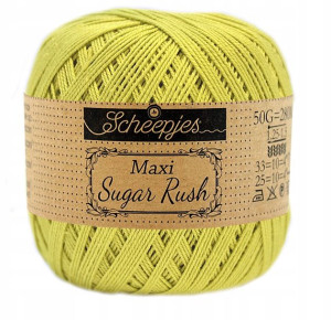 Kordonek SCHEEPJES SUGAR RUSH - 245 limetka