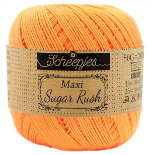 Kordonek SUGAR RUSH - 411 słodka pomarańcza