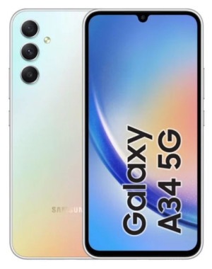 Samsung Galaxy A34 A346 5G Dual Sim 6GB RAM 128GB - Silver
