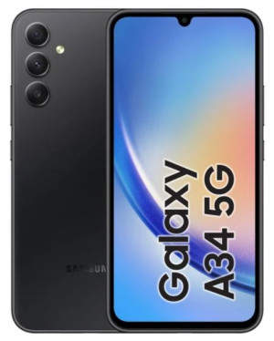 Samsung Galaxy A34 A346 5G Dual Sim 6GB RAM 128GB - Black