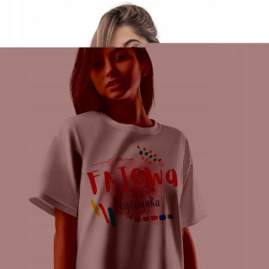 T-Shirt Damski Dla Pogodynki Koszulka XL Prezent