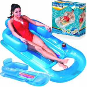 FOTEL Materac do pływania BESTWAY 157x89 cm DUŻY