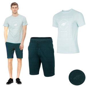 Komplet Męski 4f Koszulka T-shirt Spodenki Xl