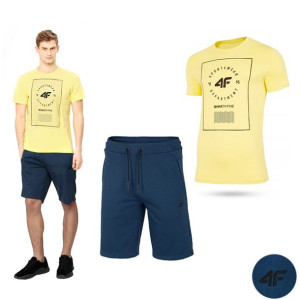 Komplet Męski 4f Koszulka T-shirt Spodenki Xxl