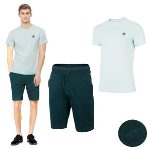 Komplet Męski 4f Koszulka T-shirt Spodenki M