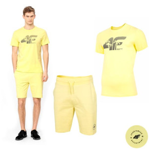 Komplet Męski 4f Koszulka T-shirt Spodenki Xl