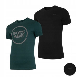 Komplet Męski 4f Koszulka T-shirt Zestaw 2pak M