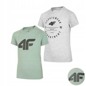 Komplet Chłopięcy 4f Koszulka T-shirt Zestaw 122