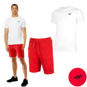 Komplet Męski 4f Koszulka T-shirt Spodenki Xxl