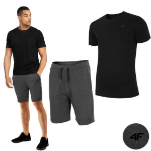 Komplet Męski 4f Koszulka T-shirt Spodenki M